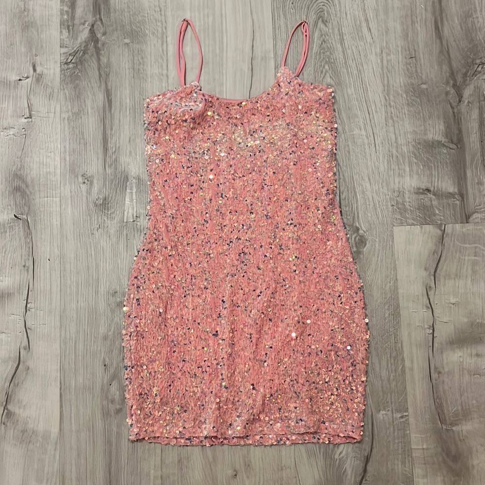 Lucy in the sky pink dress